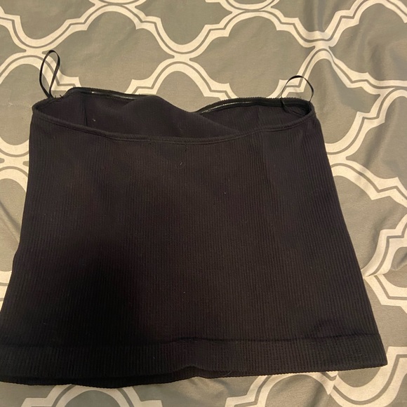 Black tube top from dynamite. Size large. Ribbed. - Picture 2 of 4
